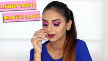 Berry Toned Makeup Look On Indian Skin | What When Wear