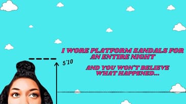 I Wore Platform Sandals For An Entire Night and This Is What Happened