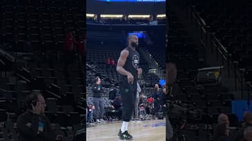 Jaylen Brown Pregame vs Clippers! #thepullupbasketballpodcast