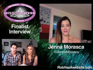 Jenna Morasca Finalist Interview for Miss Survivor