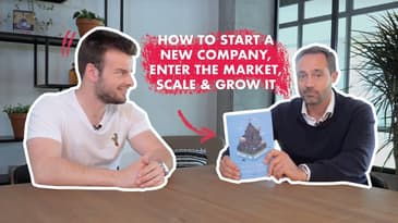 How to start a new company, enter the market, scale & grow it - Robin Geers and MIchael Humblet