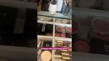 Makeup storage #shorts #ashortaday #makeupshorts