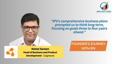 Rohet Sareen | Cognecto | On his Journey with Inflection Point Ventures