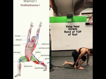 Increase Hip and Ankle Mobility in Warrior 1