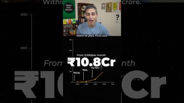 MATHS of a Rs. 3000 SIP! | Ankur Warikoo #shorts