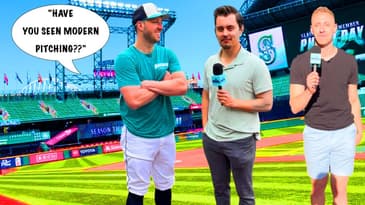 Our Seattle Mariners Media TAKEOVER On The Field At T-Mobile Park