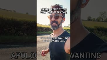 Things I Refuse to Do in my 40s
