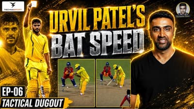 Urvil Patel’s Bat Speed | Technical Analysis with Technosport | Ep 06