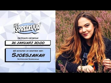 HET SPREEKUUR S02E04: SJOESJANAH OVER MOEILIJKE JEUGD, OPNAME IN KLINIEK EN EEN VEILIGE COMMUNITY