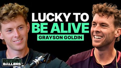 Grayson Goldin: The Pickleball Pro Who Survived Two Strokes at 30 and is Coming Back | S4 E2