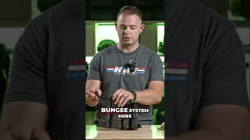 HRT Response Placard: MOLLE, Bungee & Kydex System