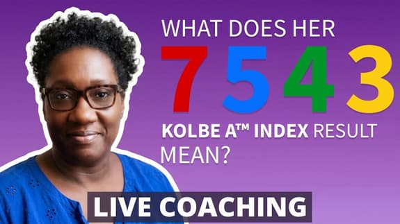 Watch Kolbe Results Transform Self-Doubt in Minutes (Real Coaching Session)