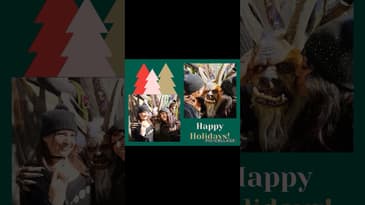 Happy Holidays from us and Krampus!#krampus #kinksandcocktails #kinkcommunity #kinkpositive