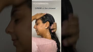 SHOWER TIME GRWM 🚿