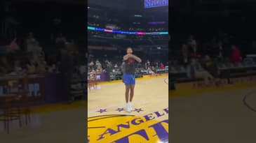 Paul George Pregame vs Lakers.#thepullupbasketballpodcast #clippers