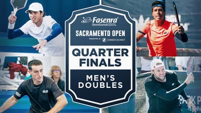 Oncins/Frazier v Tellez/Sock at the Fasenra Sacramento Open