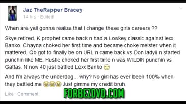 40 BARRS Goes In On Jaz The Rapper!