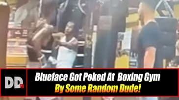 Blueface Got Poked Up At Boxing Gym By Some Random Dude!