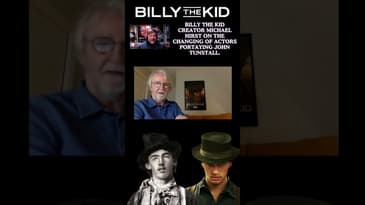 Billy the Kid creator on changing actors for John Tunstall. #billythekid #shorts #interview #fyp