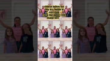 children believe that they are capable of 👑 everything! #shorts #momlife #motherhood #parenting