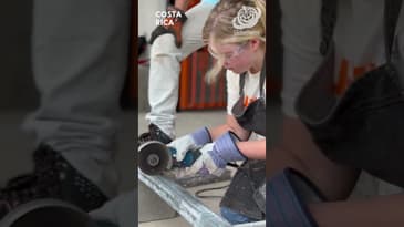 Workin’ the grind! 💪 Corporate Volunteering in Costa Rica with Globe Aware