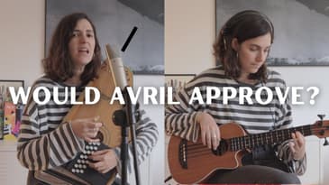 What if "Complicated" was a folk song? (Autoharp Cover)