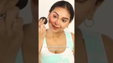What do we think of this dotted TikTok style makeup? #shorts