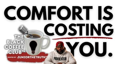 Comfort Has Already Killed the Leader in You | The Black Coffee Club™