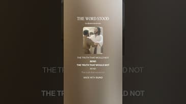 THE WORD STOOD