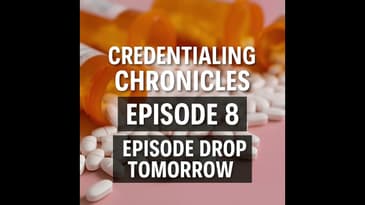 Dropping TOMORROW! #hedidwhat #podcast #credentialingchronicles