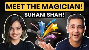 Ankur Warikoo peeks into the MIND READER's MIND! | Candid with @SuhaniShah