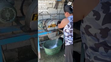 Making Snow Cone Ice For The Hot Summer Weather! A Globe Aware Summer in the Philippines