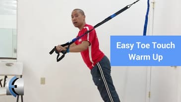 Easy Warm Up for Toe Touches
