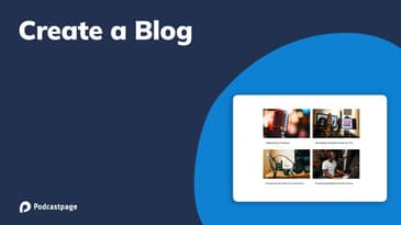 Set up a Blog