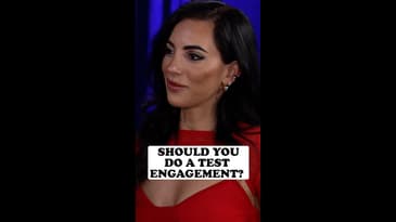 Is a test engagement a good idea?