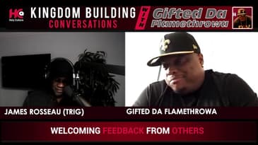 Welcoming feedback from others