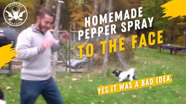 Pepper Spray To The Face