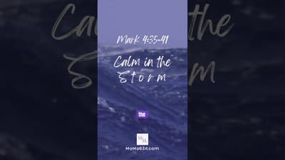 #Bible Verses - Mark 4:35ff - #storm #snow #rain #anxiety