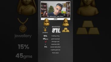 GOLD main INVEST karne ke 2 tareeke - kisme hain HIGH RETURNS?! | Ankur Warikoo #shorts