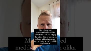 Jag: En credible businessman.