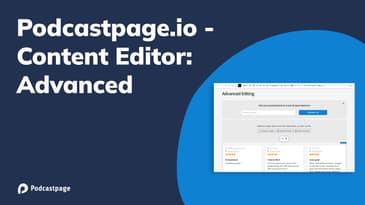Content Editor: Advanced Editing