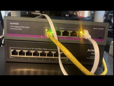 Aumox 5 Port Gigabit POE Switch