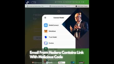 Email From #Hedera Contains Link With Malicious Code (OOC)