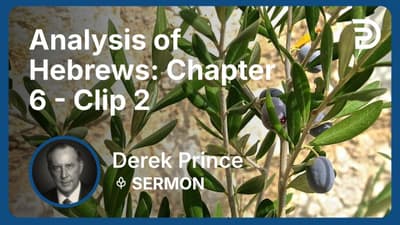 Analysis of Hebrews: Chapter 6 | Clip 2 | Derek Prince