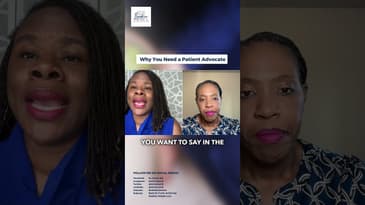 Why You Need a Patient Advocate #youtubeshorts