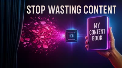 Turn 100 Scattered Posts into 1 Book With AI