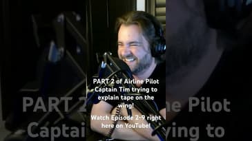 Stay in the Gray Podcast - PREVIEW CLIP - tape on the wing Part Two! #podcast #airlinecrew