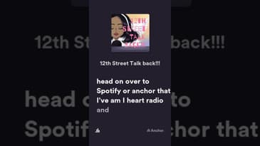 12th Street talk back #podcast https://linktr.ee/twelfthstreettalk_vj