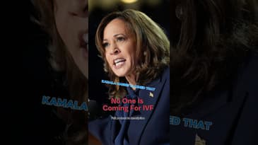 Trump is not coming for IVF