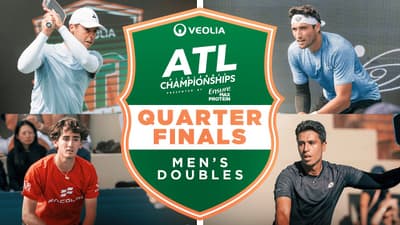 Johns/Tardio v Devilliers/Tellez at the Veolia Atlanta Pickleball Championships